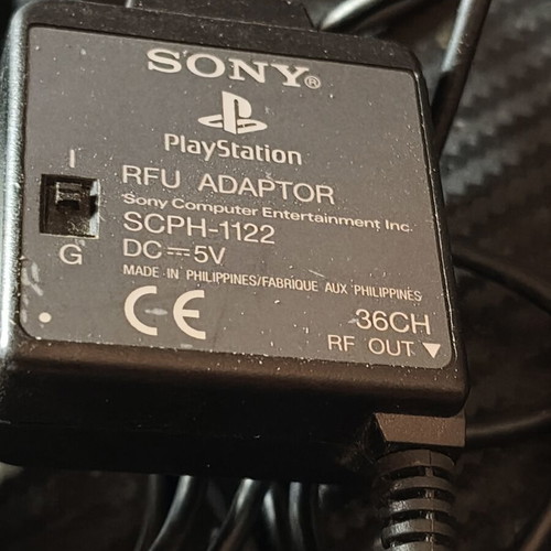 Sony PlayStation RFU Adaptor SCPH-1122 for PS1 PS2 PAL