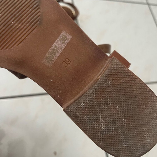 Malika sandals used, size 39, beige