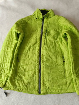 McKinley men's jacket with Primaloft lining used, yellow, size M