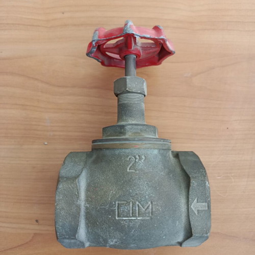 Brass valve CIM 2 inches DN50 like new, Italian brand