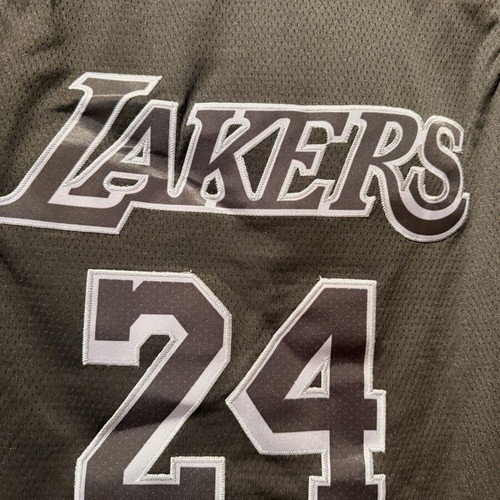 NBA Jersey Kobe Bryant #24 Lakers Black Mamba MVP Edition