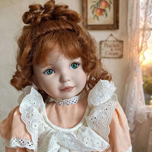 Dianna Effner Peaches and Cream porcelain doll