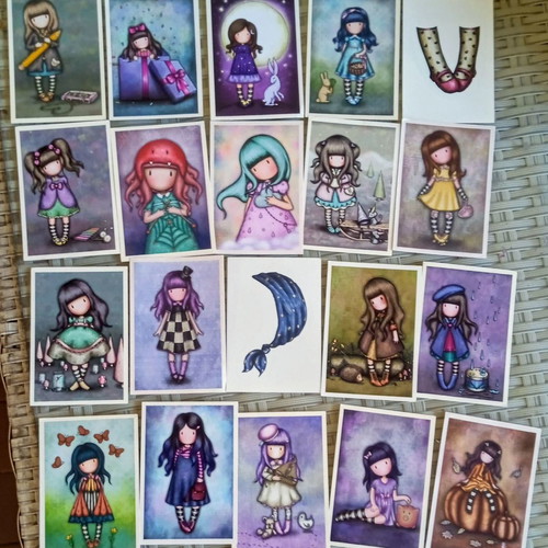 Santoro 2019 stickers pack of 66 for pink album