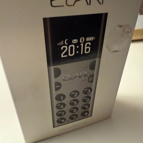 Elari Nanophone gray like new, unused in original box