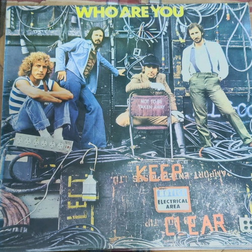 The Who Who Are You LP used, rock