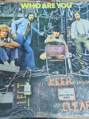 The Who Who Are You LP used, rock