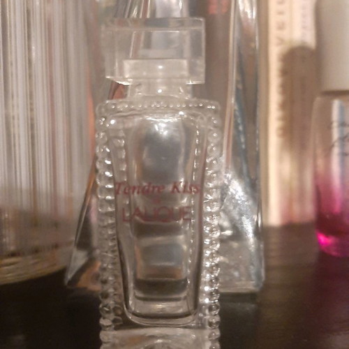 Perfume miniatures used, 5 empty and Lucia perfume gift