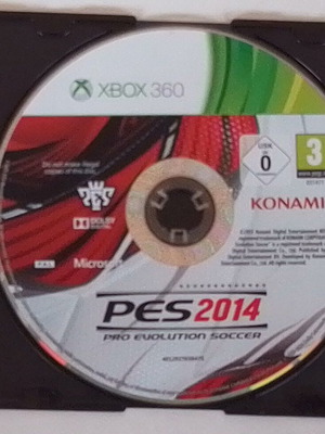 Xbox 360 game PES Pro Evolution Soccer 2014 used