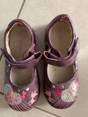 Παπούτσια μπαλαρίνες μωβ μεταχειρισμένα νούμερο 25 Pretty Sissy