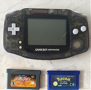 Gameboy Advance + games