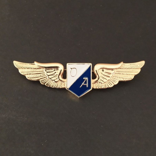 Olympic Airways Crew Uniform Pin like new, 1990s metal enamel