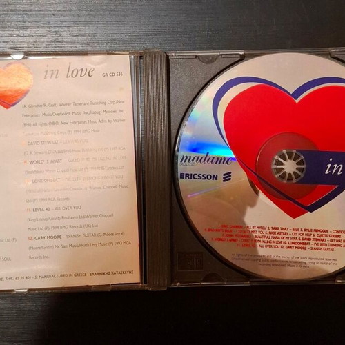In Love CD compilation used, pop ballads