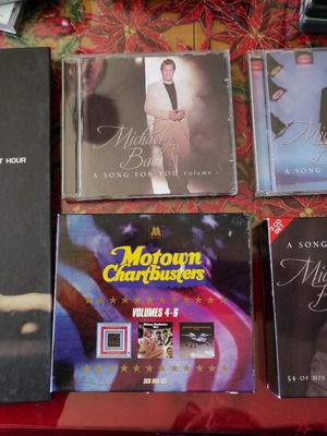 CDs genuine with foreign romantic hits, pack of 12