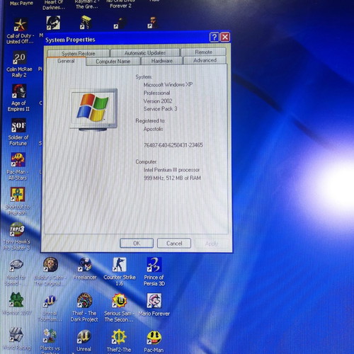 HP Brio desktop PC Pentium III 1GHz 512MB RAM 160GB HDD Windows XP