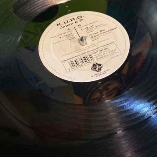 Goa trance vinyl record used, electronic genre