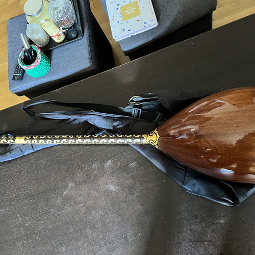 Traditional Saz Long-necked Tambouras Baglama 1.15m with Case