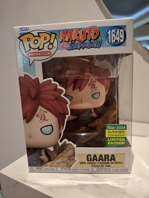 Gaara Funko Pop 1649 Limited Edition Summer Convention 2024