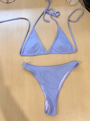 Decoro swimwear set used, size L, purple