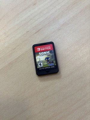 Sonic Frontiers Nintendo Switch game like new, cartridge only