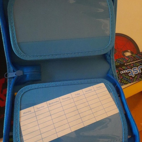 Spider-Man school pencil case Must new with accessories