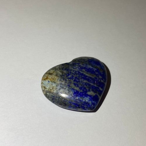 Polished Lapis Lazuli Heart AA Quality, Natural, Handmade