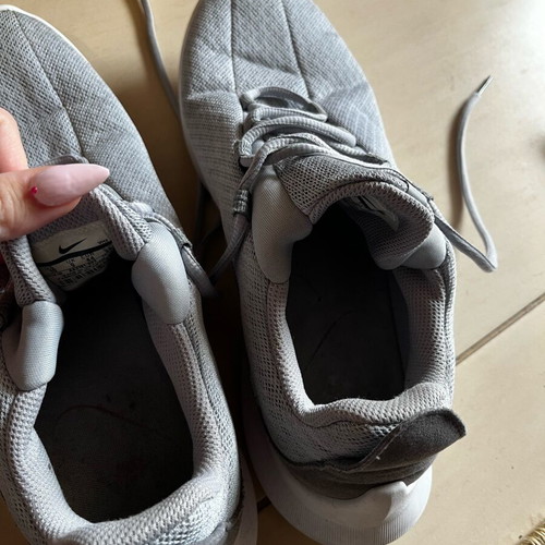 Nike shoes like new, athletic, gray, size 44