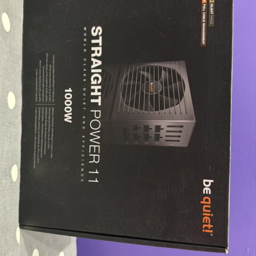 Be quiet! Straight Power 11 1000W PSU like new, full modular 80 plus gold