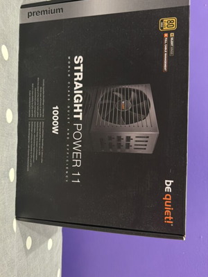 Be quiet! Straight Power 11 1000W PSU like new, full modular 80 plus gold