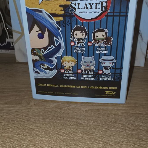 Funko Pop Demon Slayer Giyu 876 vinyl figure like new