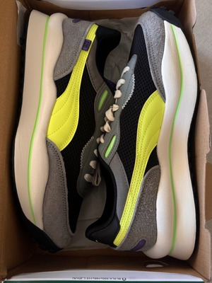 Puma Style Neo Archive αθλητικά παπούτσια μέγεθος 41 καινούργια, γκρι και νέον κίτρινα