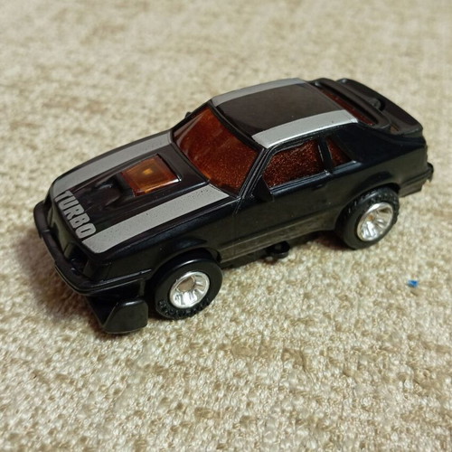 El Greco Hasbro Playskool Ford Mustang Black Vintage 1984 Toy Car New with Box