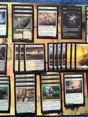 Deck Casual Knights Magic the Gathering 60 cards like new with sleeves