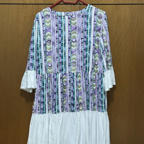 Kaftan embroidered cotton new, size L