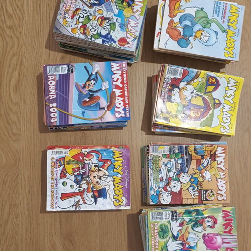 Mickey Mouse used comics, pack of 118 issues