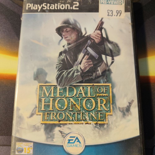 Medal of Honor Frontline PlayStation 2 game like new