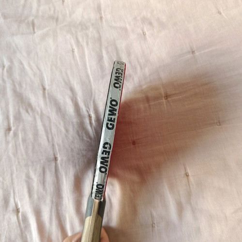 Gewo ping pong racket used with Neoflex Gewo rubbers