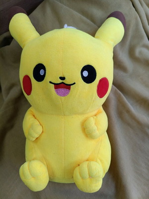 Pokemon Pikachu Plush Toy like new, height about 35 cm