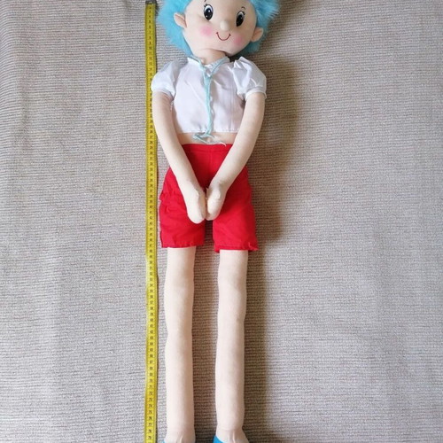 Fasouletaki doll like new, large soft, height 85 cm