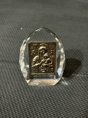 Icons with silver, two pieces new