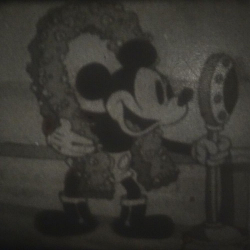 Standard 8mm Silent Disney Cartoon Films Used, 2 Short Reels 200ft