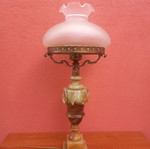vintage marble lamp