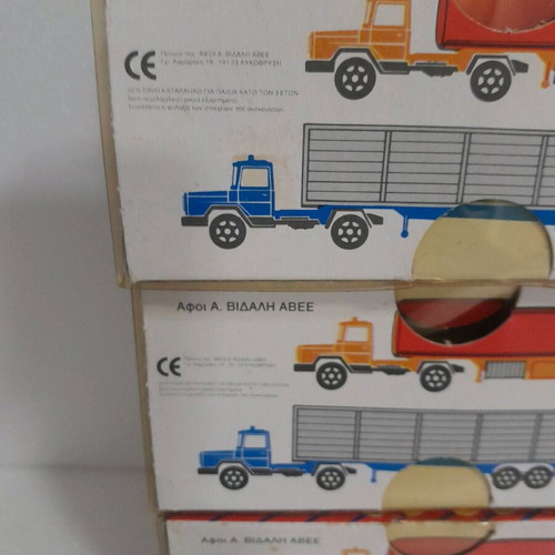 Joytoy Iveco N 174 trucks with trailer new in blister pack