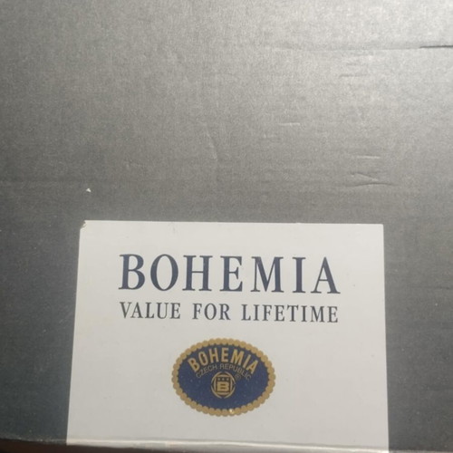 Bohemia crystal bowl new, authentic in box