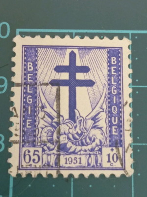 Γραμματόσημο Βελγίου 1951 Σαν καινούργιο, The Struggle Against Tuberculosis