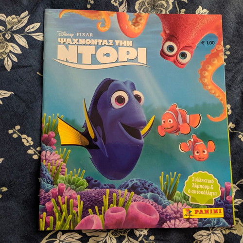 Panini Album Finding Dory 2016 completed new