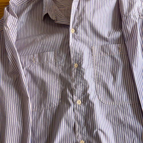 Pazolini striped men's shirt 3XL-4XL, casual style