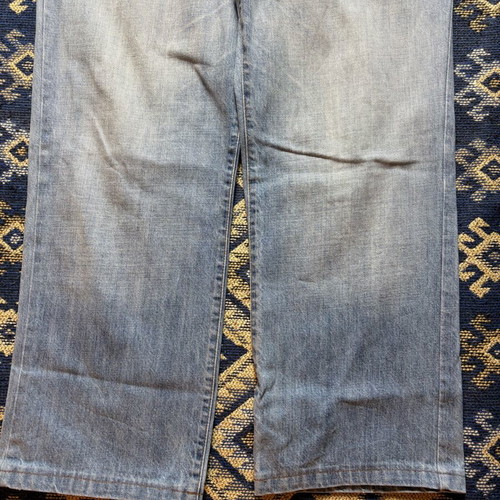 Only And Sons baggy jeans men's used, size L, blue turquoise