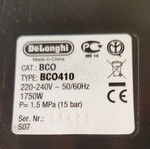 Delonghi BCO410 multifunction coffee maker used