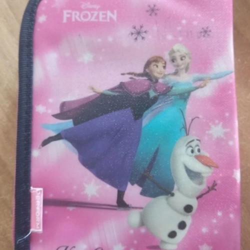 Frozen pencil case used, large school