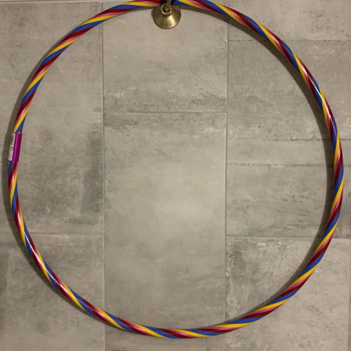 Hula Hoop Toy Multicolored Striped like new